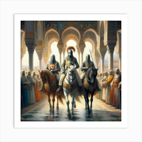 Knights Of The Round Table Art Print