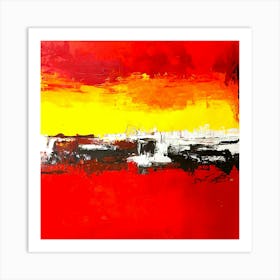 Abstract By Aditya Art Print