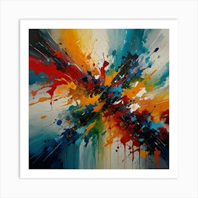 Abstract Painting 53 Art Print