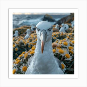 Pacific Albatross Art Print