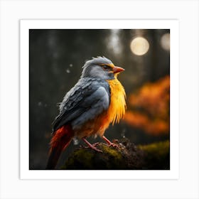 Bird In The Forest Art Print