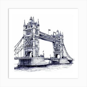 Tower Bridge London Art Print