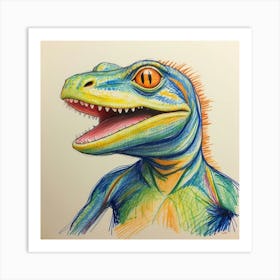 Crocodile 4 Art Print