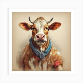 Cow!! 6 Art Print