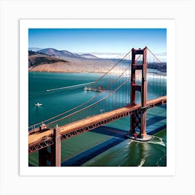 Golden Gate Bridge Art Print