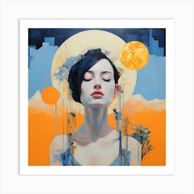 'The Moon' Art Print