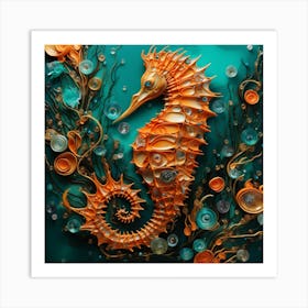 Seahorse 11 Art Print