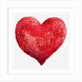 Red Heart 1 Art Print