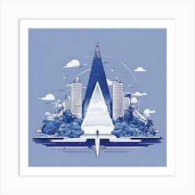 Cityscape Art Print