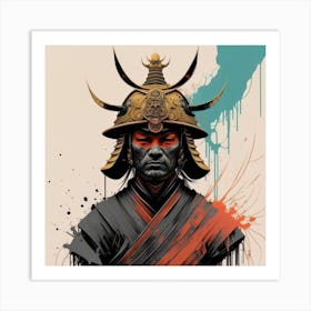 Samurai Warrior 2 Art Print