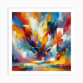 Abstract Painting 120 Art Print