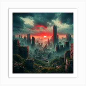 Cityscape 11 Art Print