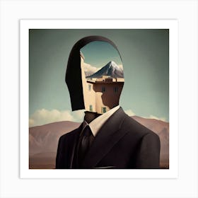 Man In A Suit Art Print