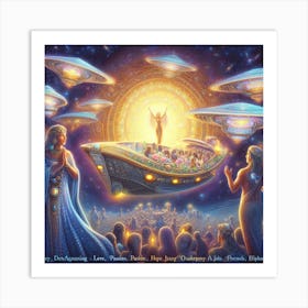 Our Ascension Has Begun Art Print