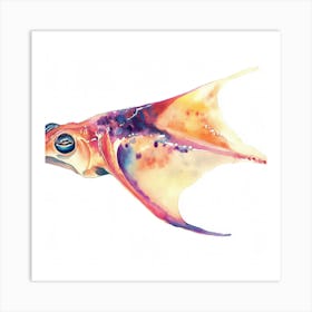 Flamingo Fish 2 Art Print