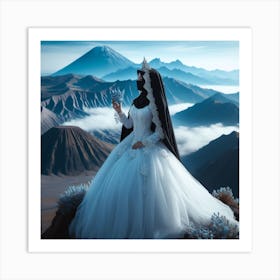 Muslim Bride Art Print