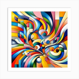 Abstract Painting 222 Art Print