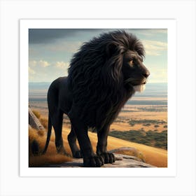 Lion King 41 Art Print