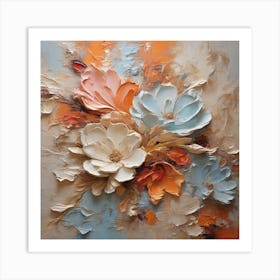 Abstract, Flower 1 Art Print