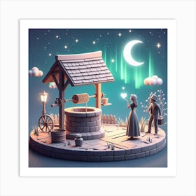 Wishing Well 6 Art Print