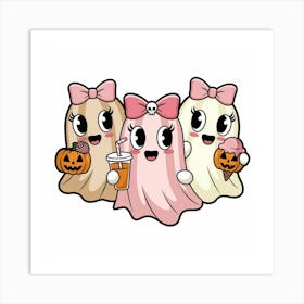 Ghosts Art Print