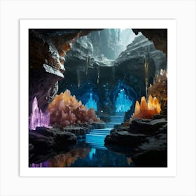 Caves Of Shanghai Art Print