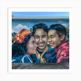 San Francisco Mural Art Print