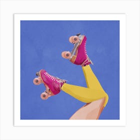 Rollerblades 2 Art Print