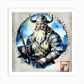 Viking Art Print