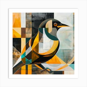 Bird On A Branch 34 Art Print