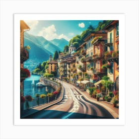 Lake Como 3 Art Print