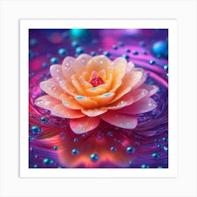 Lotus Flower 2 Art Print