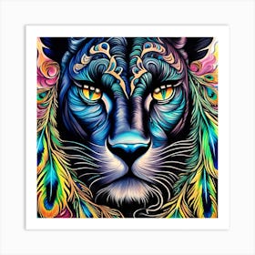 Panther Magic Art Print