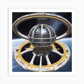 Space Station 16 Art Print