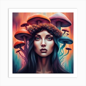 Shrooms Art Print