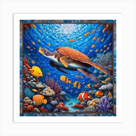 The Reef. Art Print