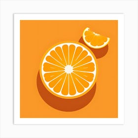 Orange Slice Art Print