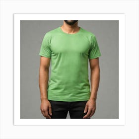 Green Tee Art Print