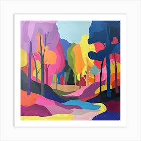 Colourful Gardens Bernheim Arboretum And Research Forest Usa 2 Art Print