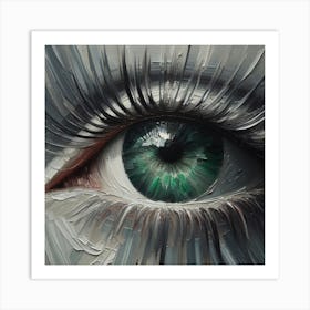 The Green Eye Art Print