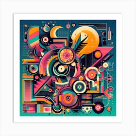 Random Design 3 Art Print