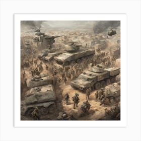 Iraq War Art Print