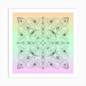 Abstract Motif Art Print