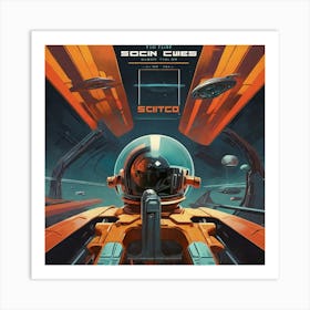 Sci-Fi Cover Art Print