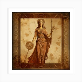 Greek Goddess Art Print