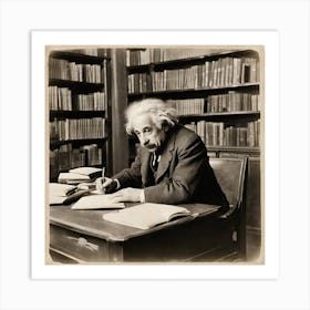 Albert Einstein 1 Art Print