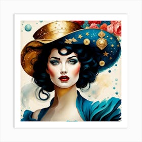 Sailor Girl Art Print