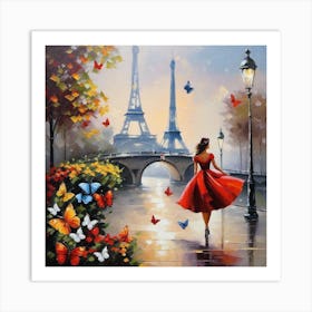 Eiffel Tower 8 Art Print