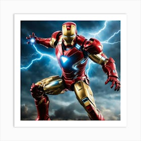 Avengers Iron Man 1 Art Print