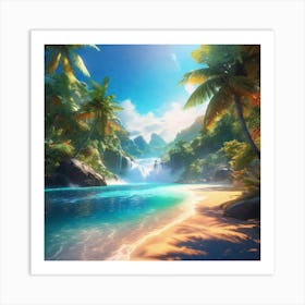 Tropical Paradise 27 Art Print